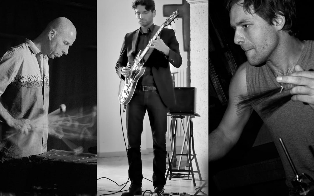 Sa 18.07.2020, 20 Uhr – »afip!« im Hof: Christoph Aupperle | Vibrafon, Julian Kessler | Gitarre, Lutz Jahnke | Drum