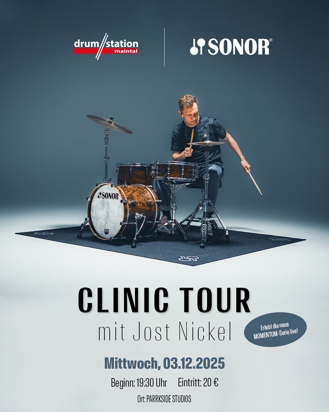 JN ClinicTour Instagram Posting Drumstation